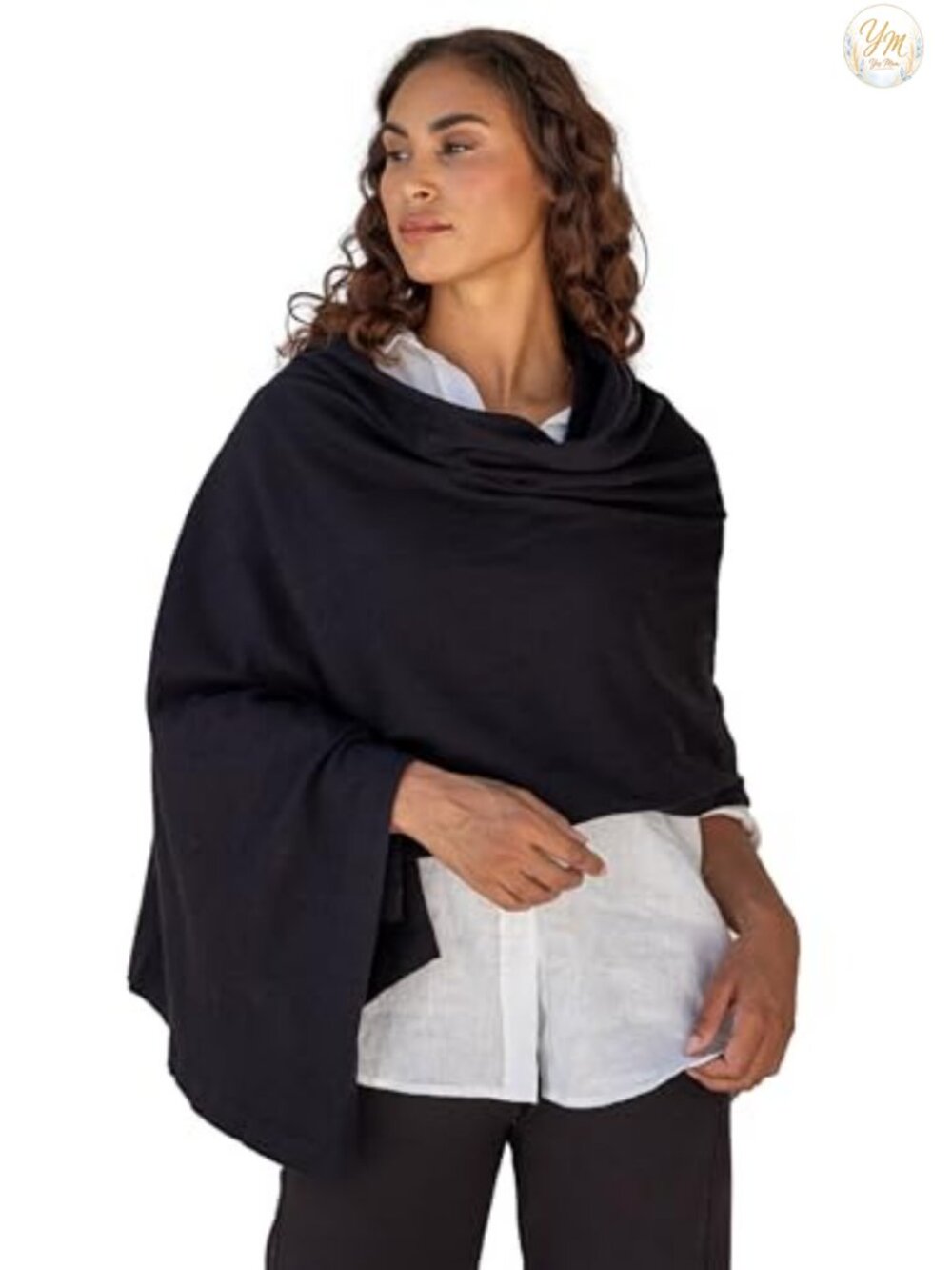 Organic Cotton Travel Scarf Wrap Shawl Women's Fashion Accessory
